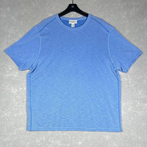 Tommy Bahama Island Zone T-Shirt Reversible Men’s XL Blue Paradise Short Sleeve - Picture 1 of 10